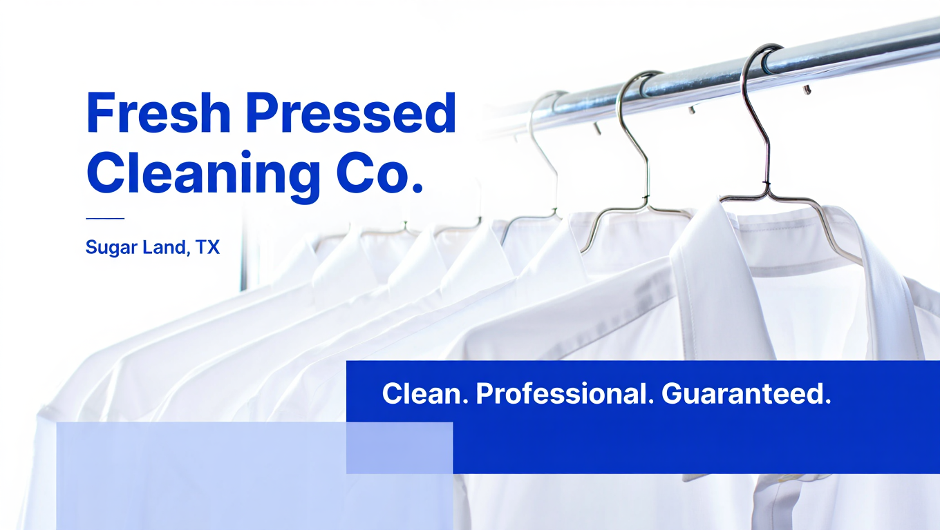 Premium Dry Cleaning Services in Sugar Land TX